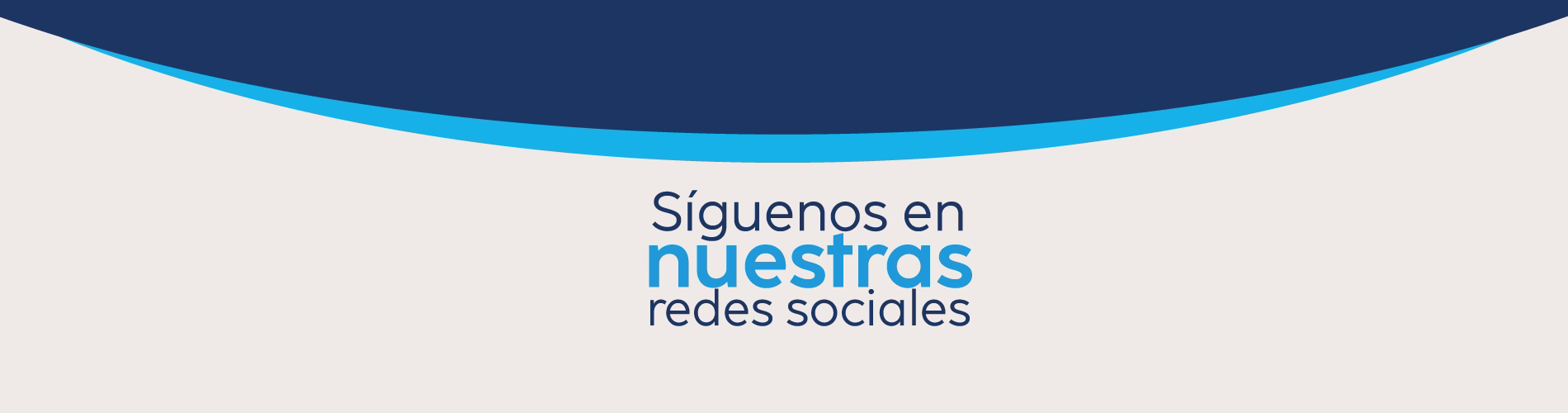 contáctanos - Sigue nuestras redes sociales